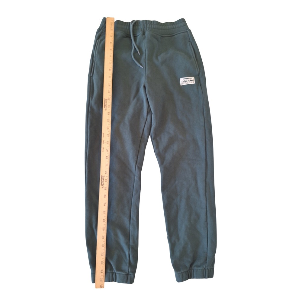 Bravest Studios Forest Green‎ Logo Patch Jogger Sweatpants Mens Small Streetwear